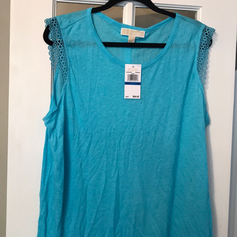 Turquoise Michael Michael Kors Blouse